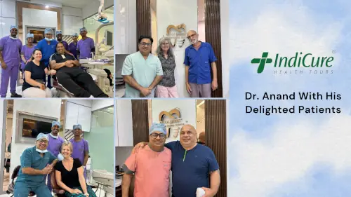 Dr. Anand With His Delighted Patients